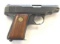Vintage Handgun: Rare Deuthsche Werke 6.35 semi auto