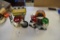 Two M & M Plastic Collectibles Dispensers Juke Box and Racing Team