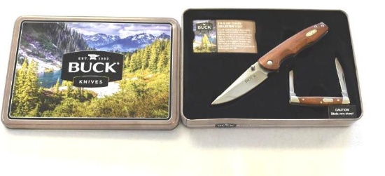 Buck Knife Combo 2 pc Set Model 375 & 269