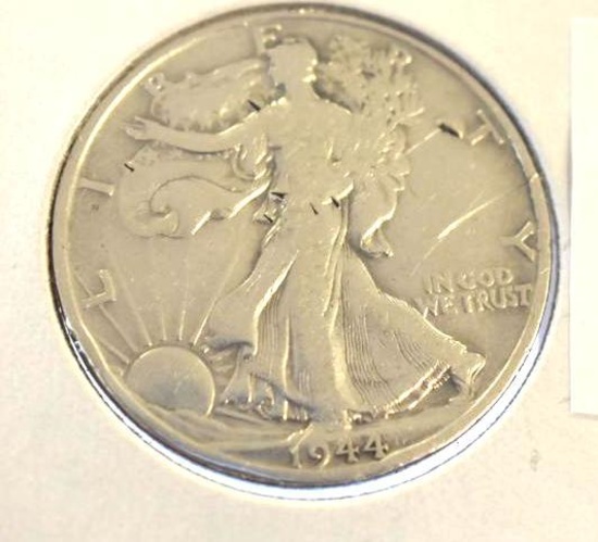 1944 S Walking Liberty Half