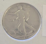 1940 S Walking Liberty Half