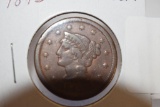 1845 Large Cent, Good Details