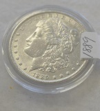 1889 U S Morgan Silver dollar, Key date