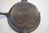 Antique Griswold Waffle Iron with stand, Erie PA No.8