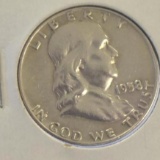 1958 D Franklin Half