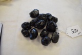 Tumbled Apache Tears (13) Pieces Various Sizes For Health and Healing 1 lb 2.1 oz total