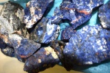 Sodalite Specimans from Princess Mine, Ontario 1967, 4 lb 3.2 oz total weight