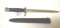 Swiss Army Bayonet with Scabbard;Very Good Condition