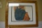 R.C. Gorman Original Water Color, Framed and Matted