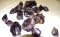 Grouping of Raw Amethyst Gems, Natural Formations 2 lbs 7 oz