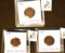 Indian Head Cent Pennies 1888, 1889, and 1906