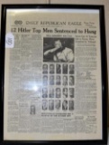 Daily Republic Eagle Newspaper, Oct 1, 1946: 12 Hitler 