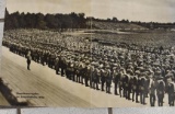 Sepia Brown Tone Fold out Hitler and German People: 12.25 in x 51 inches
