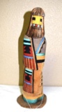 Vintage Rare Native American Hopi Shalako Kachina Signed