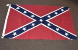 Authentic Confederate States of America Flag, Taken down off Building in South, 61 x 36