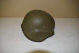 Vintage Military Steel Helmet with Liner , Marked DLA100