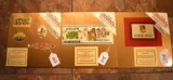 Three Sheets Antique Advertising Labels with Cert.of Auth.