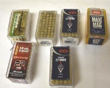 Factory Ammo to include CCI .22WMR, Hornady 22 Mag V Max & Remington Mag. 50 per box