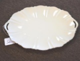 Oval Lenox Platter with Platinum edge 