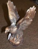 Brass Eagle with Spread Wings 11.5 in tall x 8 in wide