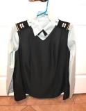 Woman Officer Maternity Top with blouse and Tie