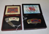 Civil War Comm.Folding Knives in Display Boxes