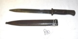 Rare W.K.C. Weyersburg Kirchbaum Co. 1939 K 98 German Bayonet, Matching SN's