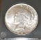 1922 U S Peace Silver Dollar,Appears to be in near UNC Condition
