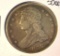 1837 Liberty Capped Bust Half Dollar AU50=$475,MS60=$1200