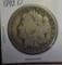 1892-O U S Morgan silver Dollar, Circulated, worn condition