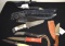 Lot of 8 Fixed Blade knives
