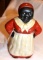 Vintage Aunt Jemima Cast Iron Bank, Red and White