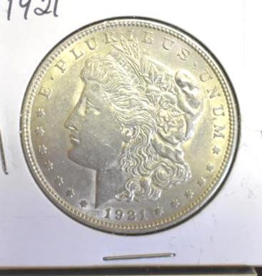 Exquisite 1921 U.S. Morgan Silver Dollar, Great Details