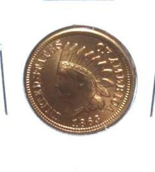 Superb, 1863 Copper NickelAppears Uncirculated