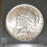 1922 U S Peace Silver Dollar,Appears to be in near UNC Condition