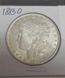 1883-O U S Morgan Silver dollar, Clear Details, some toning