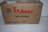 Factory Case TulAmmo 7.62 x 39 1000 round case Manuf.Russia