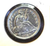 1838 Seated Libery Half Dime, Small Stars Est. Value $250-350