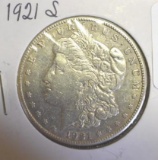 1921-S U.S. Morgan Silver Dollar