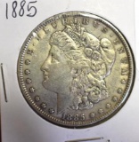 1885 U. S. Morgan Silver Dollar