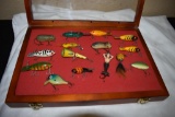 Vintage Lures to include: Shakespeare Swimming Mouse, Martin LIzard