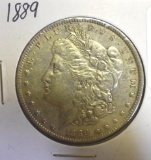 U. S. Morgan Silver dollar, 1889