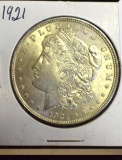 1921 U.S. Morgan Silver Dollar, Lots of Details and Crisp Lettering