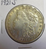 1921-S U S Morgan Silver Dollar, Circulated