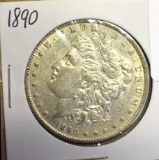 1890 U S Morgan Silver Dollar
