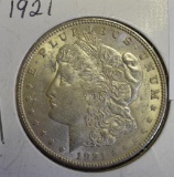 1921 U S Morgan Silver Dollar, Nice Details
