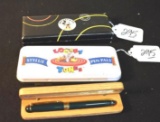 Vintage Collectible Pens: Mickey Mouse Pen & Pencil Set, Looney Tunes and Retro