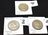 Franklin Halves 1963-D