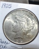 1925 U S Silver Peace Dollar, good Details