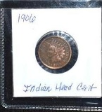 Lot of 3 Indian Head Cent Pennies 1903, 1904, and 1906